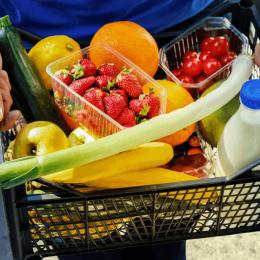 Box of groceries